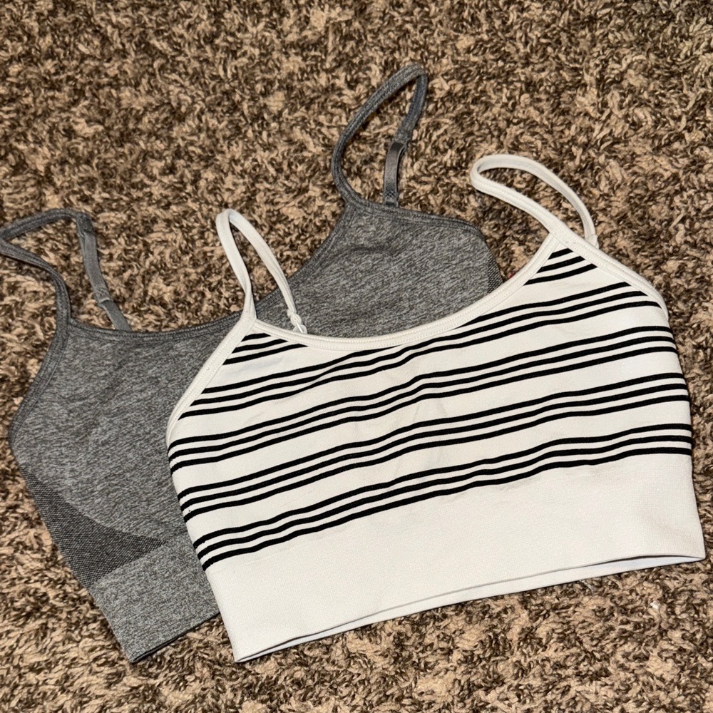 LOT OF TWO (2) WONDER NATION GIRLS XS BRALETTES